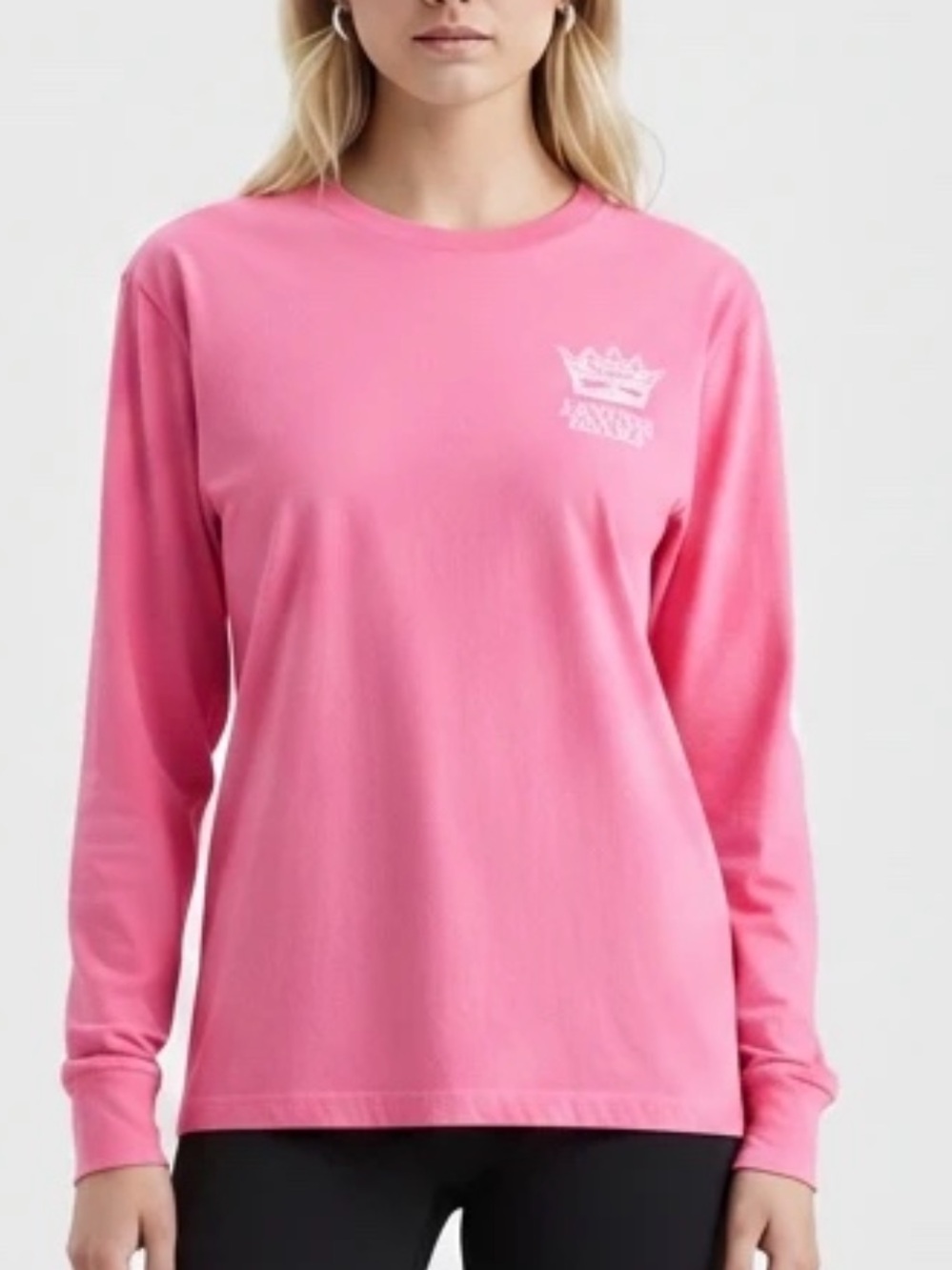 Jadelynn Brooke Pink Christian Long Sleeve T-Shirt